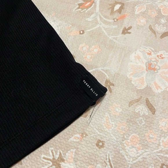 Perry Ellis‎ Men's Black Polo Shirt - Picture 7 of 11
